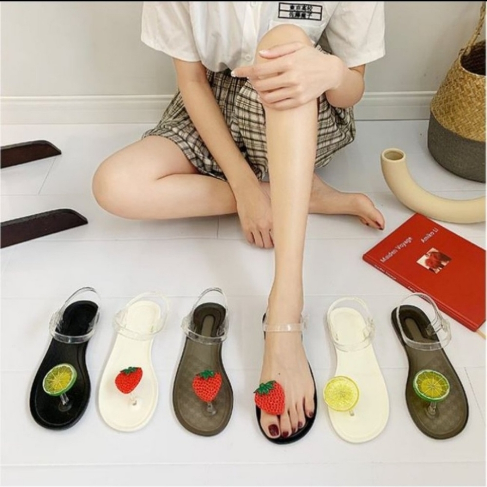 Fruit Gel Sandals (size 8)